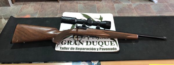 RIFLE BROWNING T-BOLT THREADAD 17 HMR SEGUNDA MANO - Imagen 2