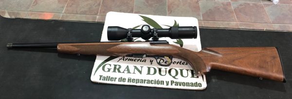 RIFLE BROWNING T-BOLT THREADAD 17 HMR SEGUNDA MANO - Imagen 5