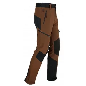PANTALÓN BENISPORT ELBA MARRÓN-NEGRO