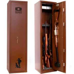 ARMERO DE SEGURIDAD SF-106 7 ARMAS LARGAS CON ESTANTE