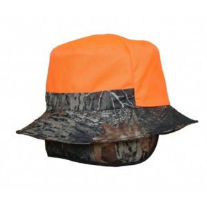 SOMBRERO OREJERAS IMPERM. REVERSIBLE CAMUNARANJA