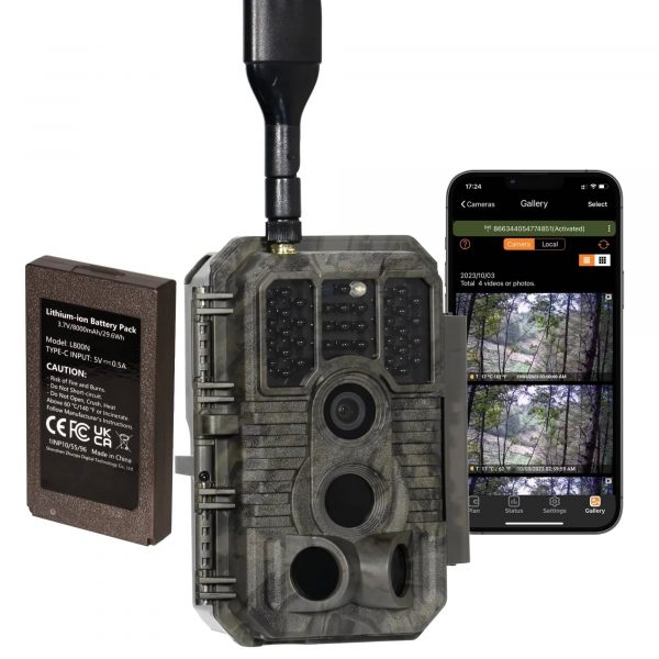 Cámara de rastreo celular GardePro X60PLMB PRO MAX